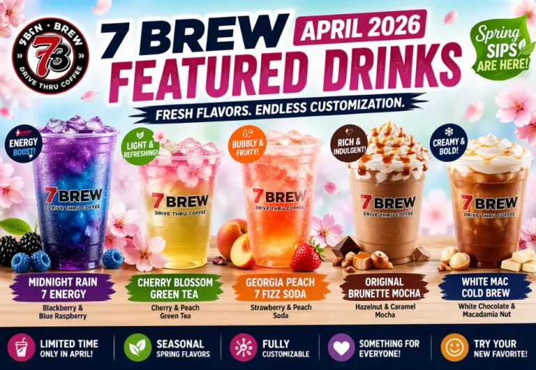 April Featured Drinks